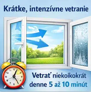 Správne vetranie v dome