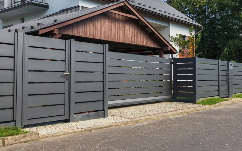 Elegantné hliníkové ploty
 s minimalistickými líniami